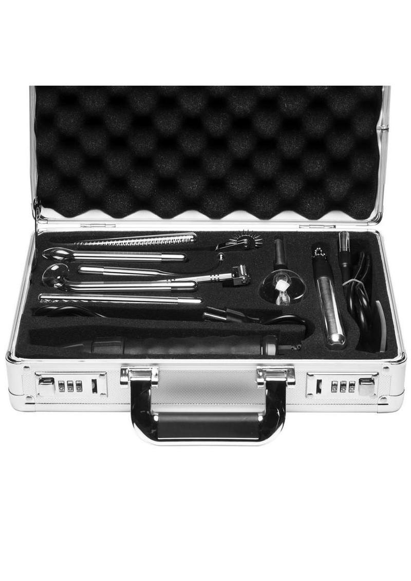 Zeus Electrosex Ultimate Edition Violet Wand - Silver - Set